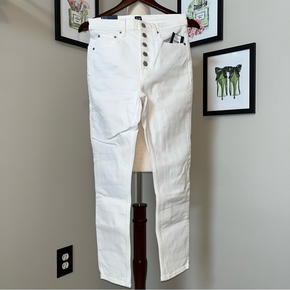 🐩 GAP High Rise Straight Leg Jeans - Picture 10 of 16